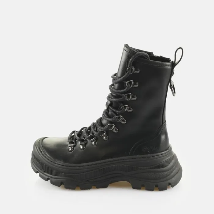 Shop Boots and AnkleBoots BUFFALO Roam Lace Up Hi Hike Black