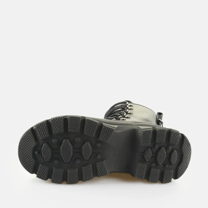 Shop Boots and AnkleBoots BUFFALO Roam Lace Up Hi Hike Black