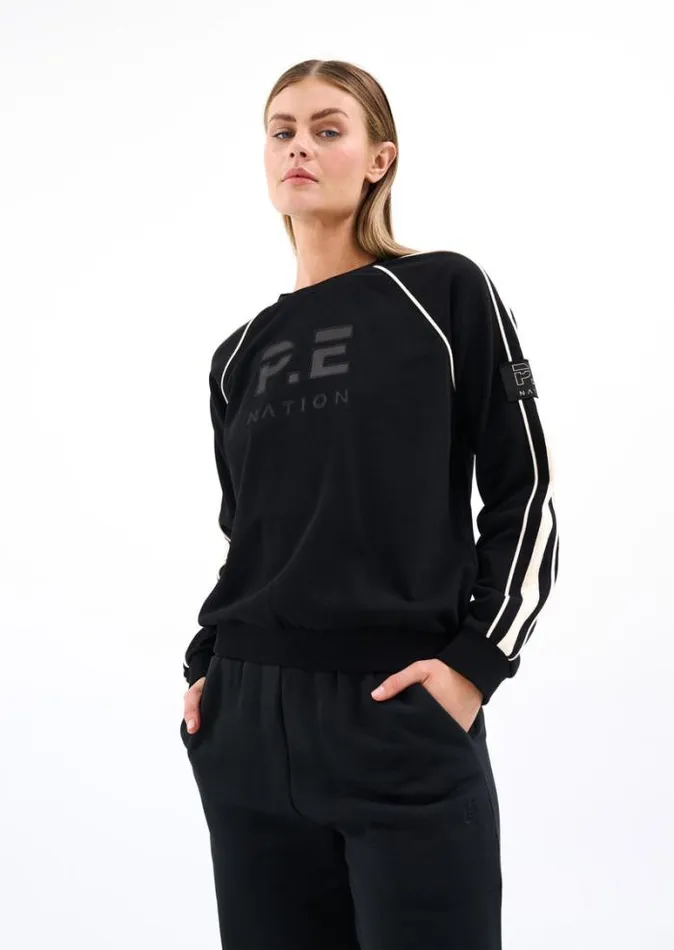 Shop CROSSMAN SWEAT IN BLACK PE Nation Sweats