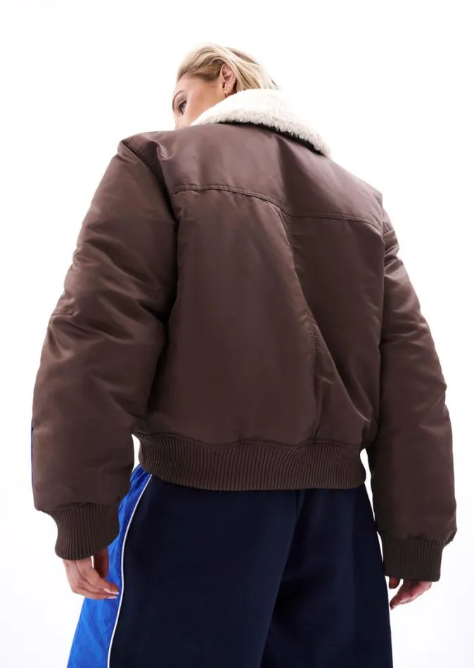 Shop DOUBLE PLAY JACKET IN CHESTNUT PE Nation Jackets