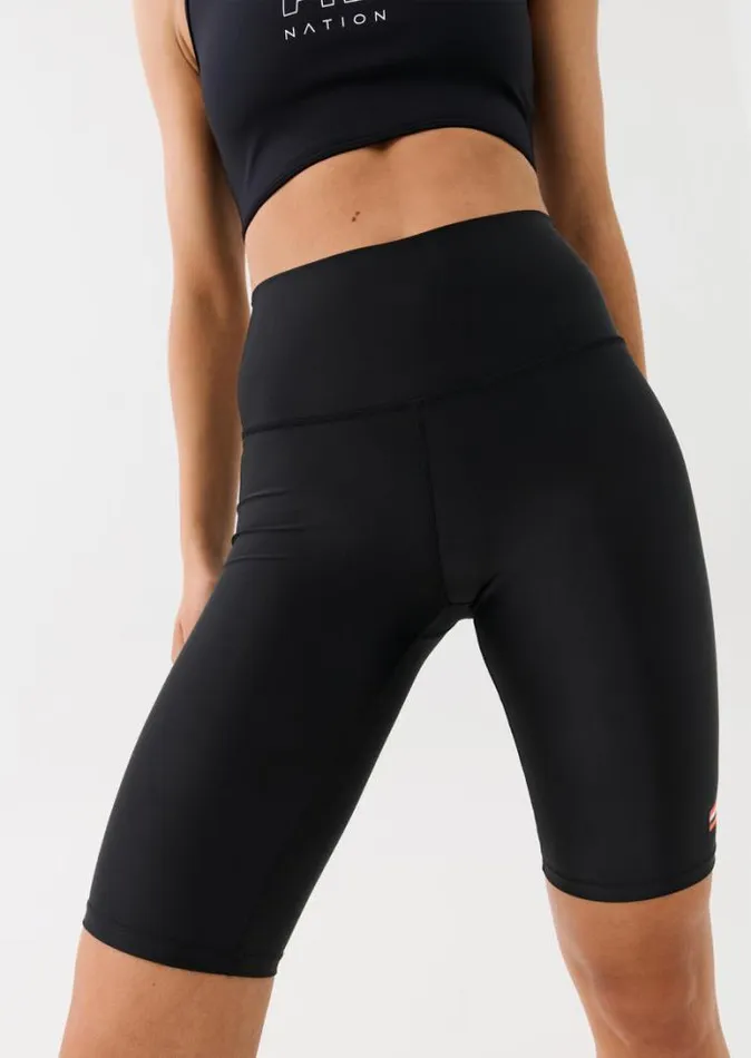 Shop DYNAMIC SHORT IN BLACK PE Nation Shorts