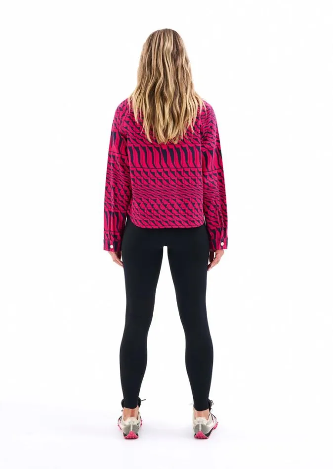 Shop EMPIRE JACKET IN GEOMETRIC PRINT PE Nation Jackets