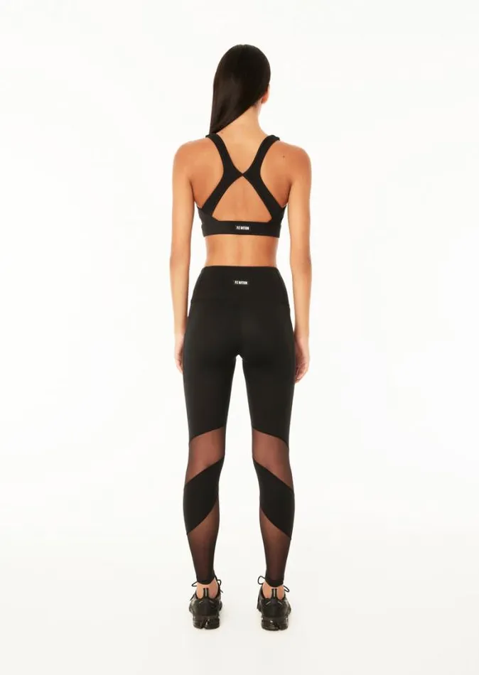 Shop FREESTYLE FULL LENGTH LEGGING IN BLACK PE Nation Leggings