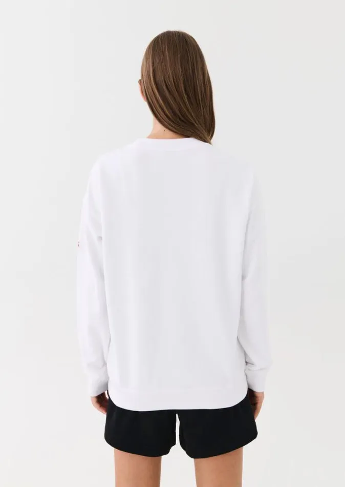 Shop HEADS UP SWEAT IN WHITE PE Nation Sweats