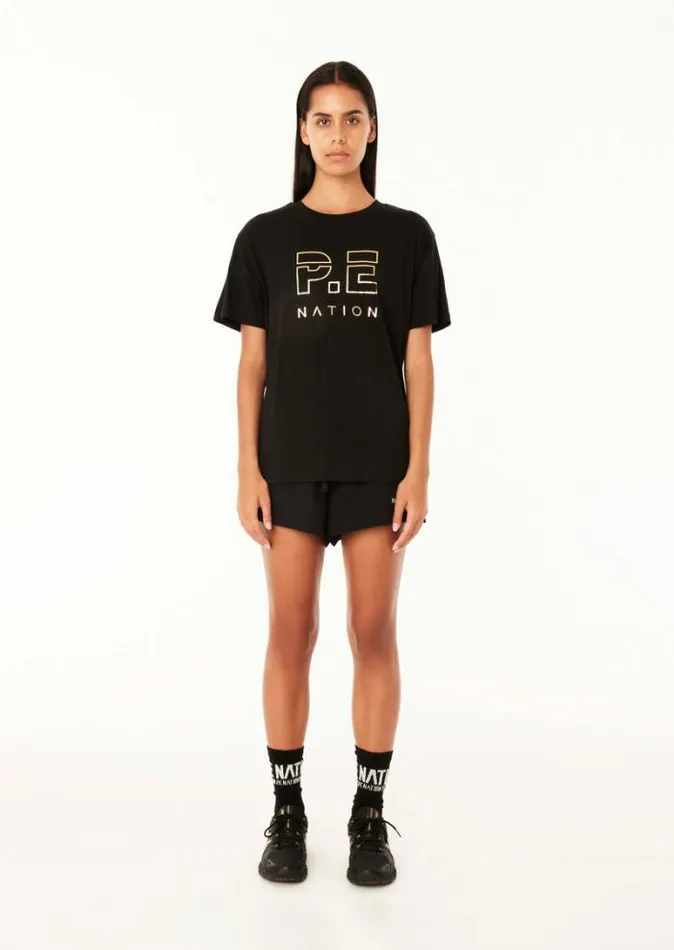 Shop HEADS UP TEE BLACK PE Nation Tees and Tanks