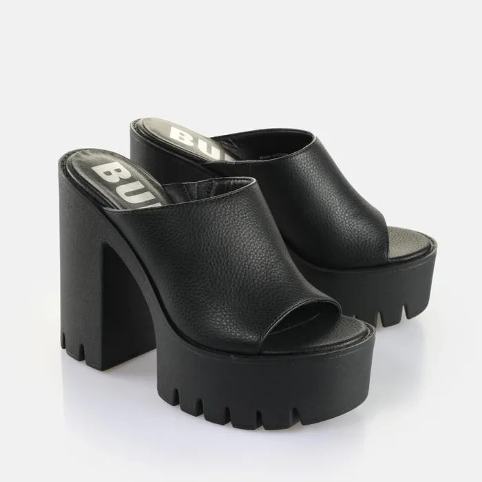 Shop Heels BUFFALO Jalila Mule Black