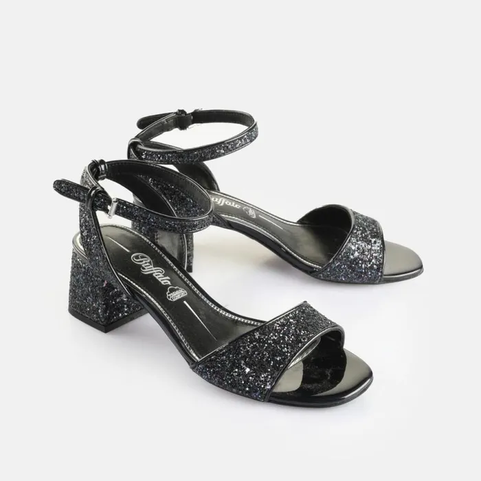 Shop Heels BUFFALO Rainelle Purpleblack