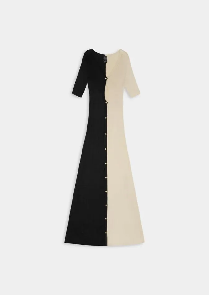 Shop HIGH LINE KNIT DRESS IN MULTI PE Nation Dresses and Bodysuits