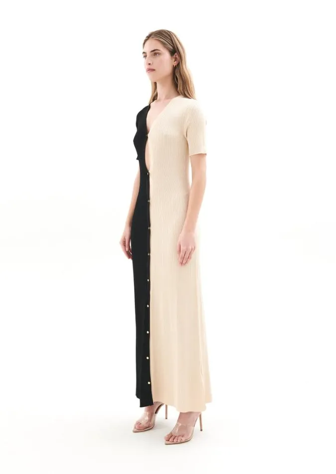 Shop HIGH LINE KNIT DRESS IN MULTI PE Nation Dresses and Bodysuits