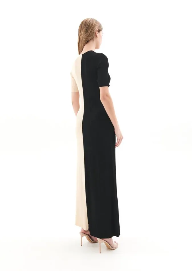 Shop HIGH LINE KNIT DRESS IN MULTI PE Nation Dresses and Bodysuits
