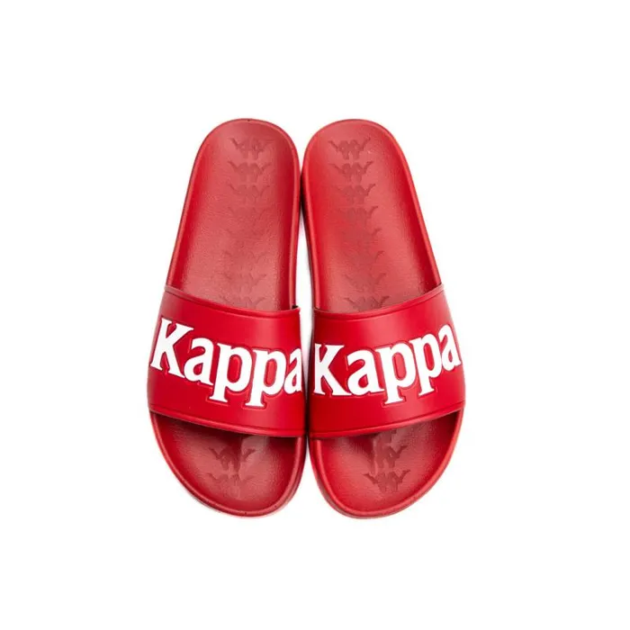 Shop Kappa Footwear 222 Banda Adam 9 Slides Red White