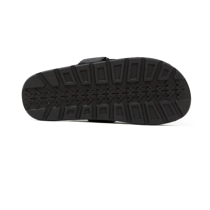Shop Kappa Footwear 222 Banda Mitel 1 Sandals Black White Black