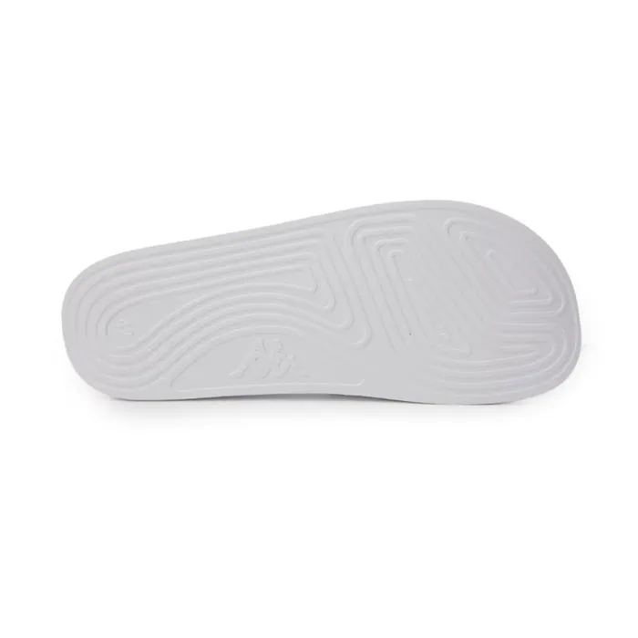 Shop Kappa Footwear Authentic Caesar 2 Slides White