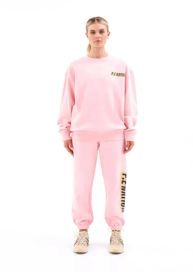 Shop MAIN DRAW TRACKPANT IN BLOSSOM PE Nation Pants