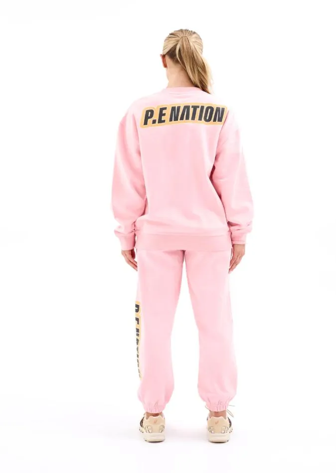Shop MAIN DRAW TRACKPANT IN BLOSSOM PE Nation Pants