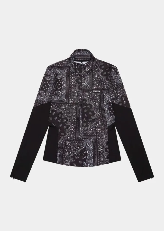 Shop NISEKO SNOW LS TOP IN BANDANA PRINT PE Nation Long Sleeve Tops
