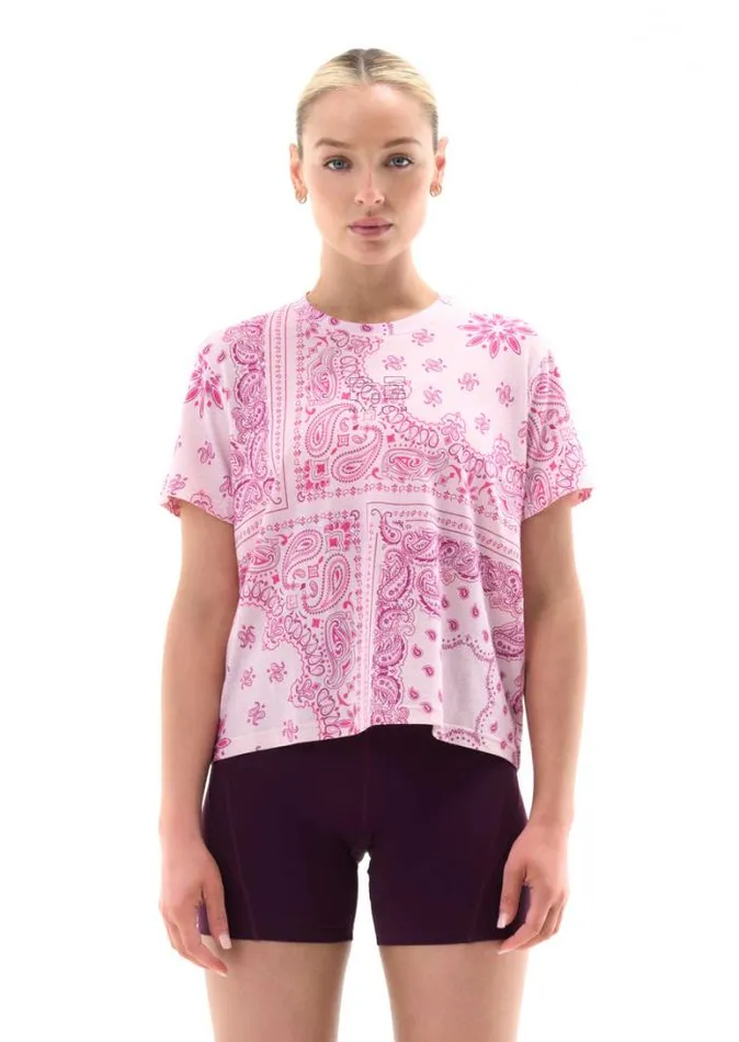 Shop NORWOOD TEE IN BANDANA PRINT PE Nation Tees and Tanks