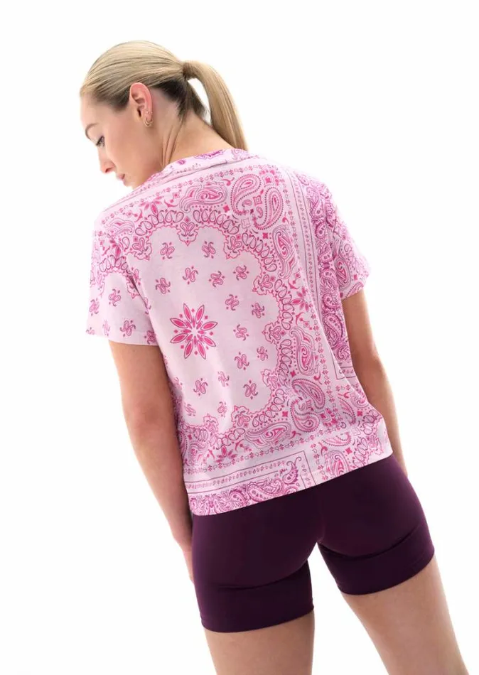 Shop NORWOOD TEE IN BANDANA PRINT PE Nation Tees and Tanks
