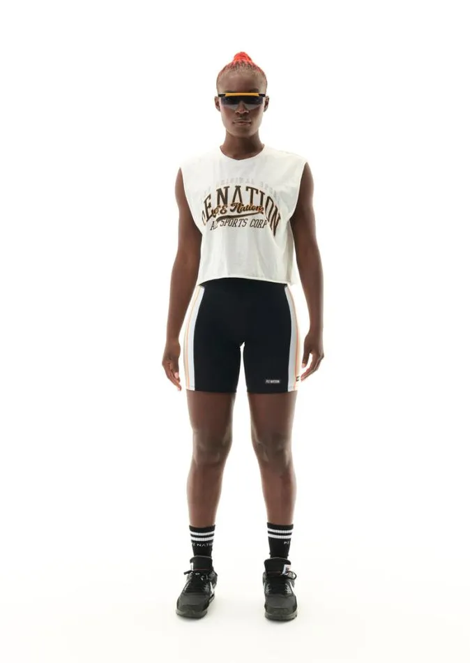 Shop PIPELINE BIKE SHORT IN BLACK PE Nation Shorts
