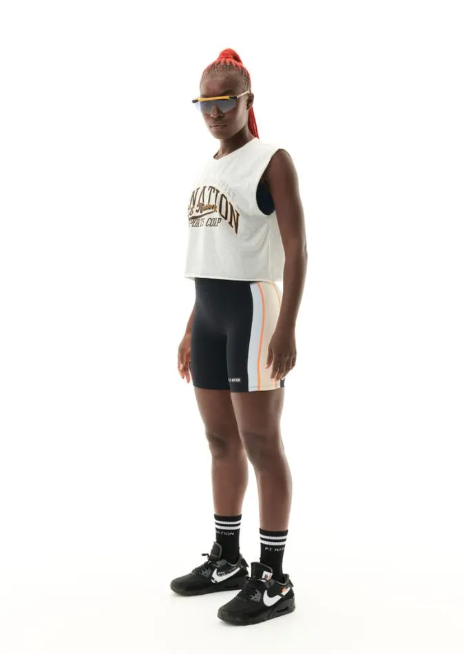 Shop PIPELINE BIKE SHORT IN BLACK PE Nation Shorts