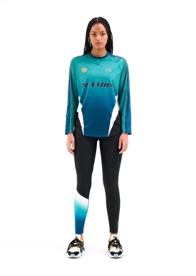 Shop QUALIFIER LEGGING IN BLACK PE Nation Leggings