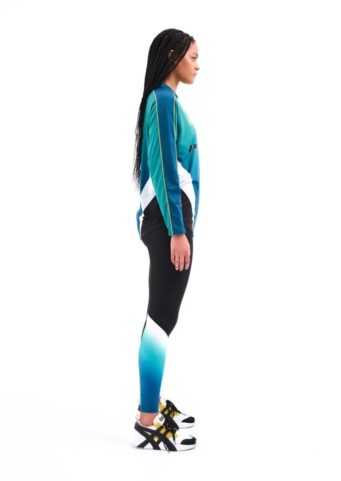 Shop QUALIFIER LEGGING IN BLACK PE Nation Leggings