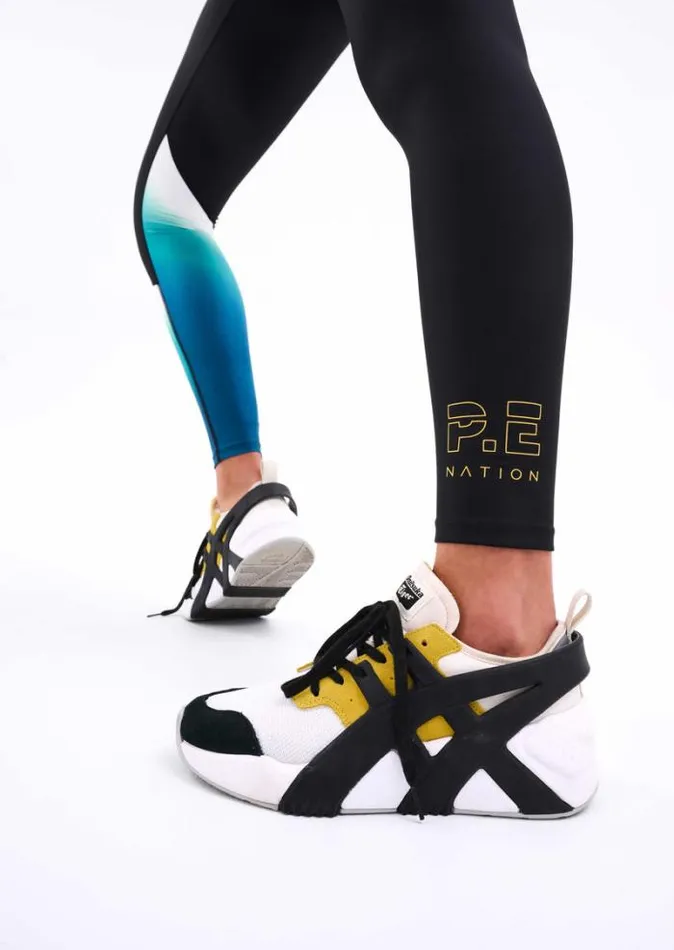 Shop QUALIFIER LEGGING IN BLACK PE Nation Leggings