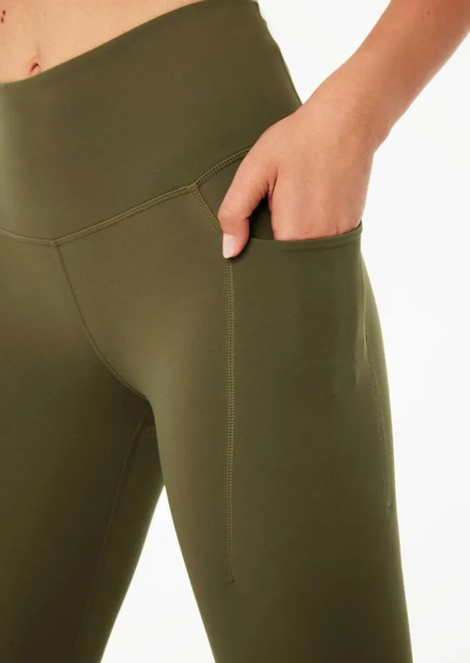 Shop RECALIBRATE 78 LEGGING IN KHAKI PE Nation Leggings