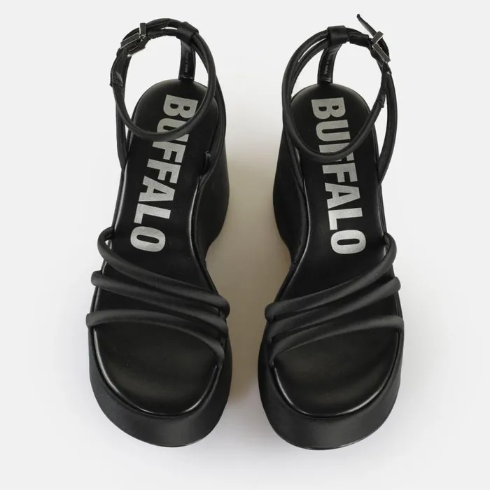 Shop Sandals and Slides BUFFALO Joy Mss Sandal Black