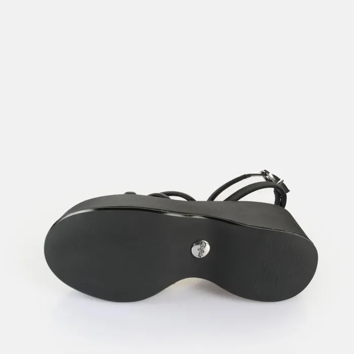 Shop Sandals and Slides BUFFALO Joy Mss Sandal Black