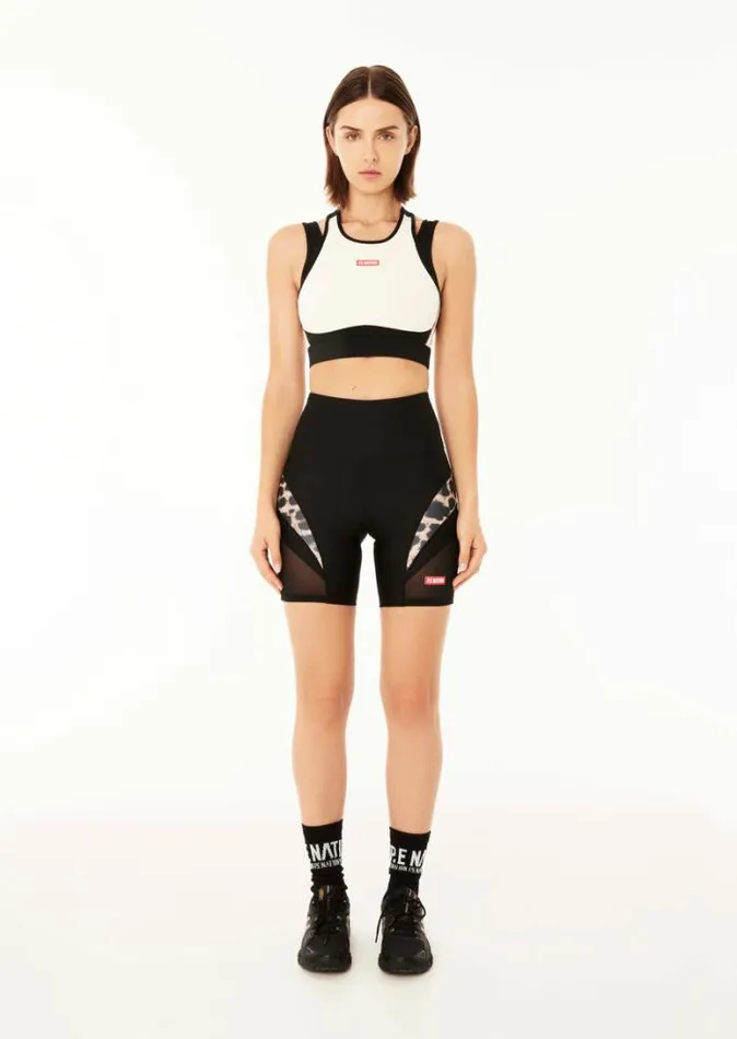 Shop SILVERSTONE 7034 BIKE SHORT IN BLACK PE Nation Shorts