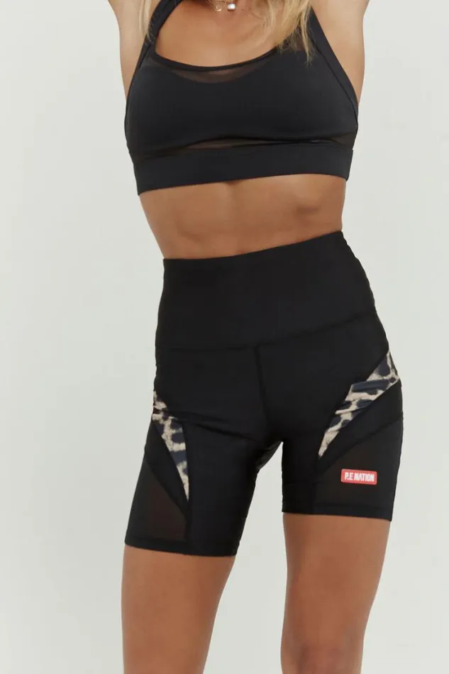 Shop SILVERSTONE 7034 BIKE SHORT IN BLACK PE Nation Shorts