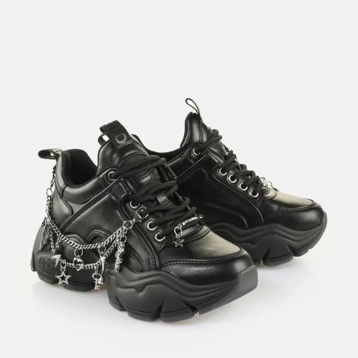Shop Sneakers BUFFALO Binary Charm BS Black
