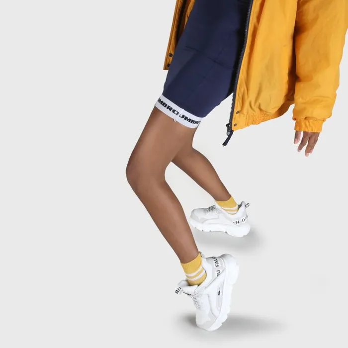 Shop Sneakers BUFFALO CLD Chai White Light Grey