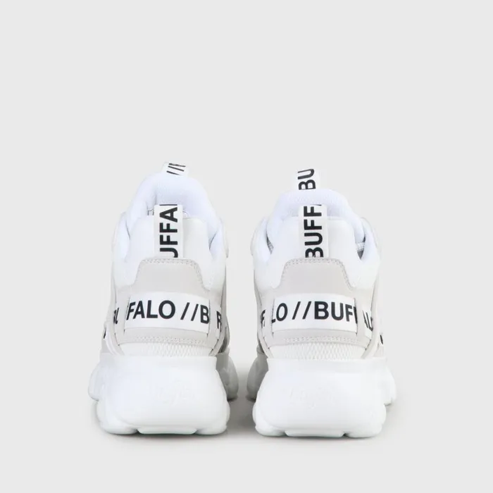 Shop Sneakers BUFFALO CLD Chai White Light Grey