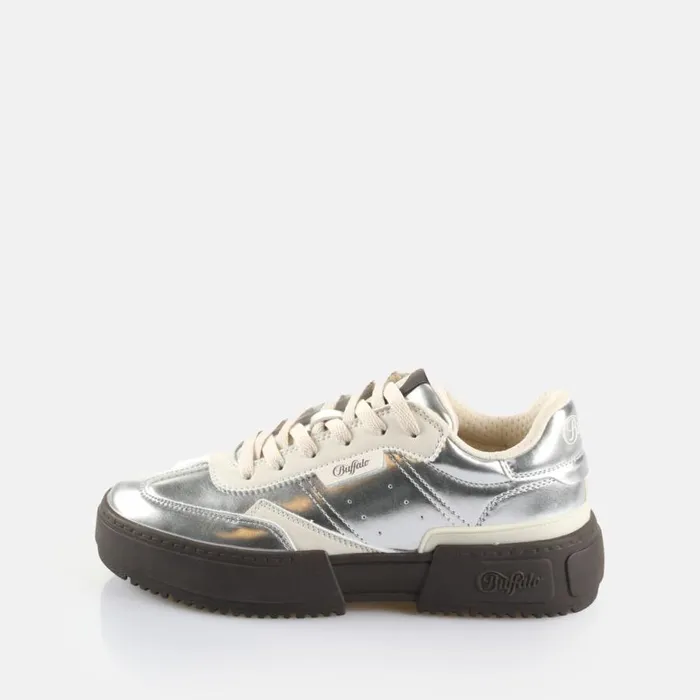 Shop Sneakers BUFFALO Rse Cmp Silvercreambrown