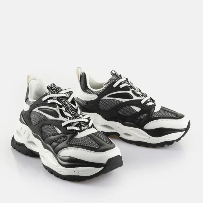 Shop Sneakers BUFFALO Triplet M Blackwhite