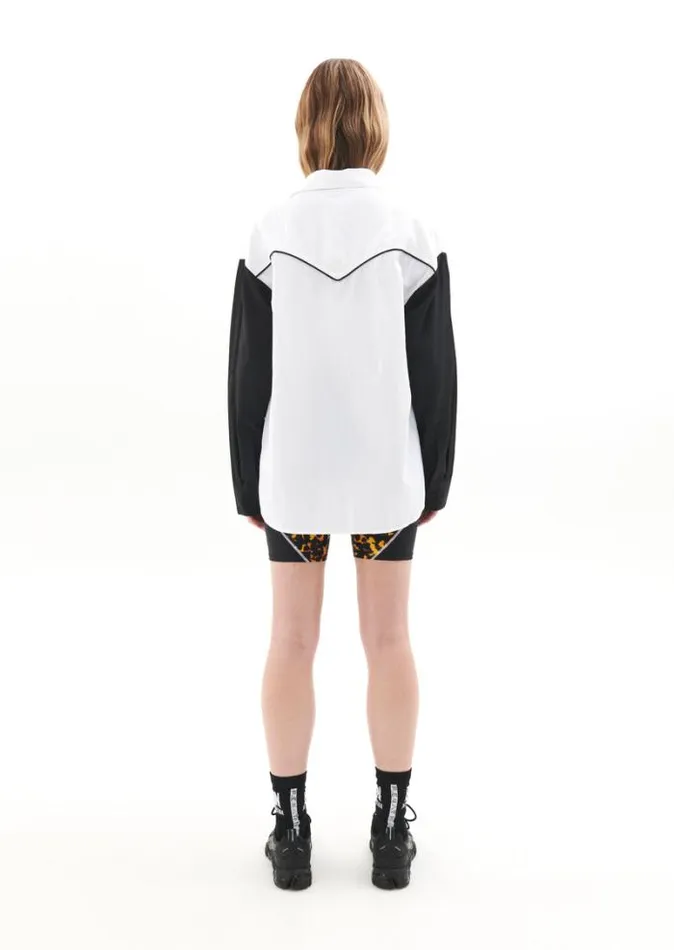 Shop STATUS LS SHIRT IN OPTIC WHITE PE Nation Long Sleeve Tops