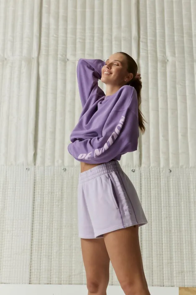 Shop UNDERCUT SHORT IN ORCHID HUSH PE Nation Shorts
