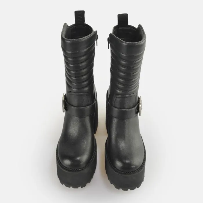 Shop Vegan Shoes BUFFALO Killah Bike Zip Black