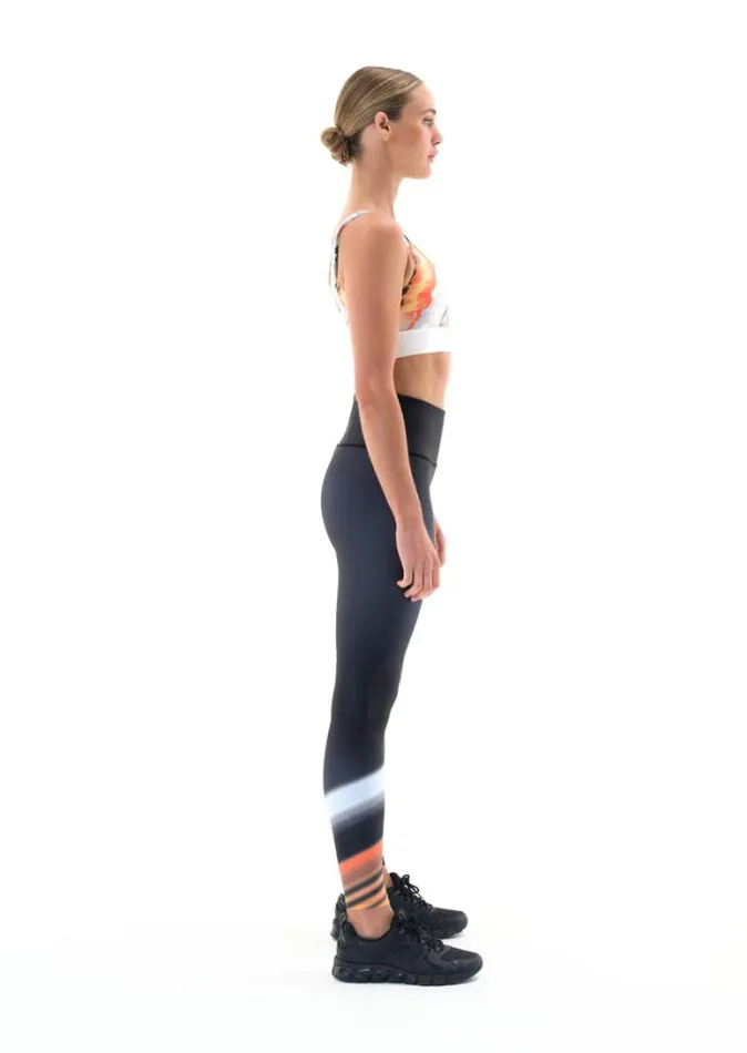 Shop WAVE FORM LEGGING IN BLACK PE Nation Leggings