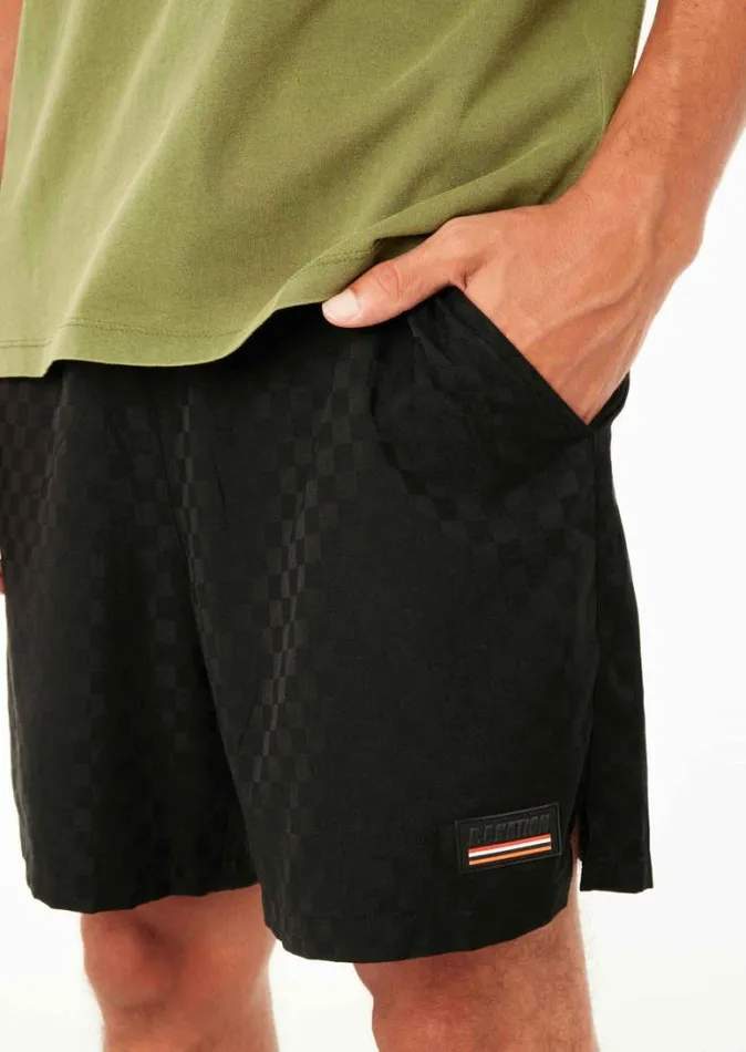 Shop WEST DIVISION SHORT IN BLACK PE Nation Shorts