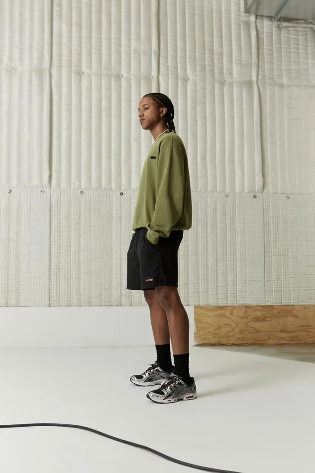 Shop WEST DIVISION SHORT IN BLACK PE Nation Shorts
