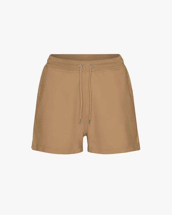 Shorts Colorfulstandard Women Women Organic Sweatshorts 8211 Sahara Camel