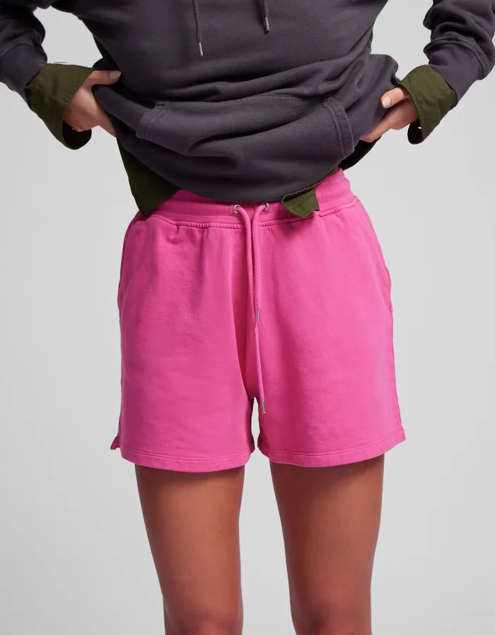 Shorts Women Colorfulstandard Women Organic Sweatshorts 8211 Oxblood Red