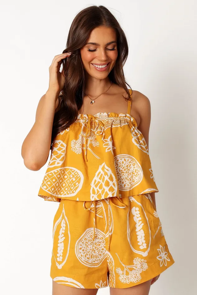 Shorts Women petalandpup Honey Shorts 8211 Yellow Yellow