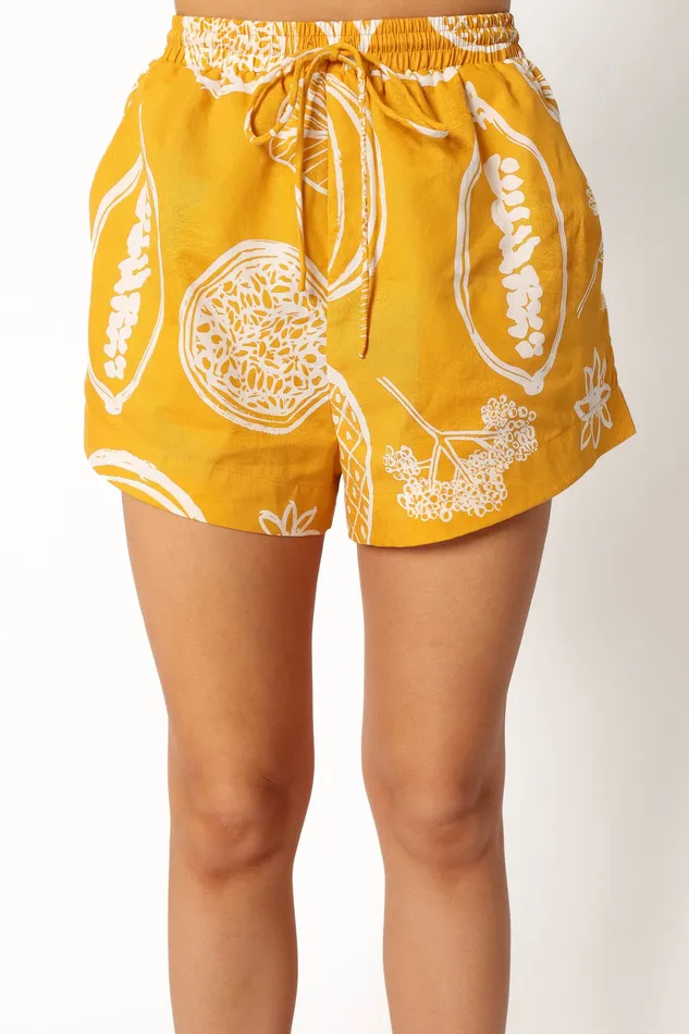 Shorts Women petalandpup Honey Shorts 8211 Yellow Yellow