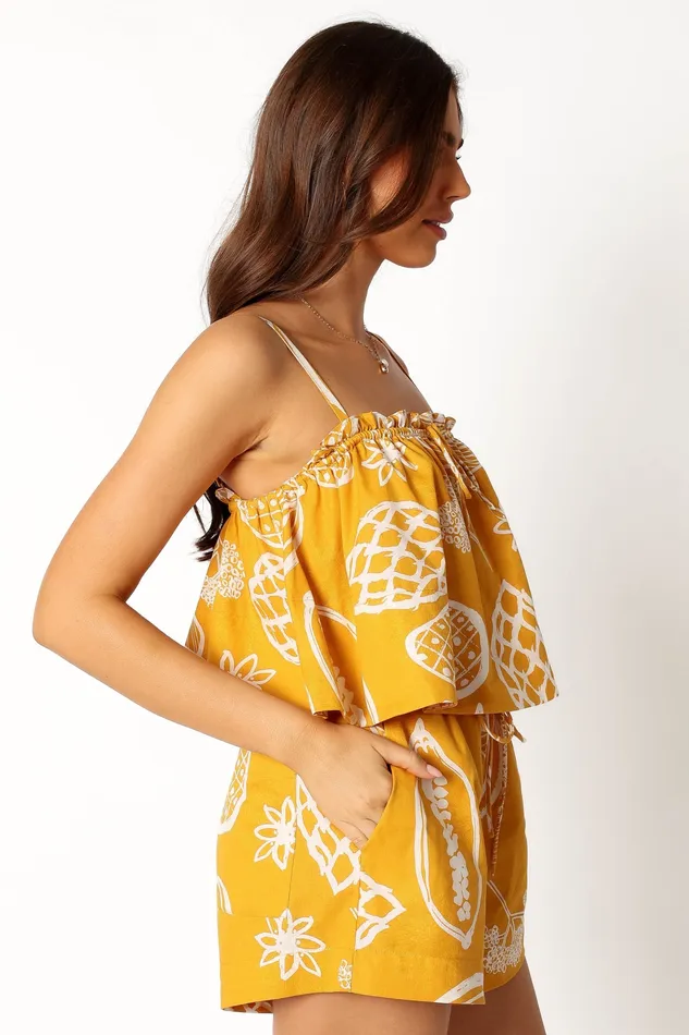Shorts Women petalandpup Honey Shorts 8211 Yellow Yellow