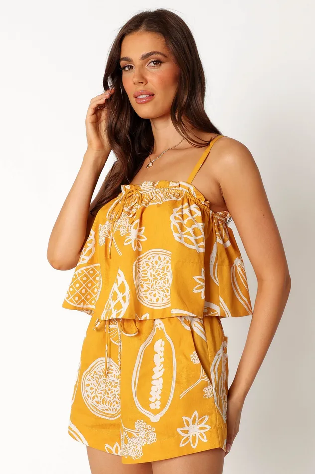 Shorts Women petalandpup Honey Shorts 8211 Yellow Yellow