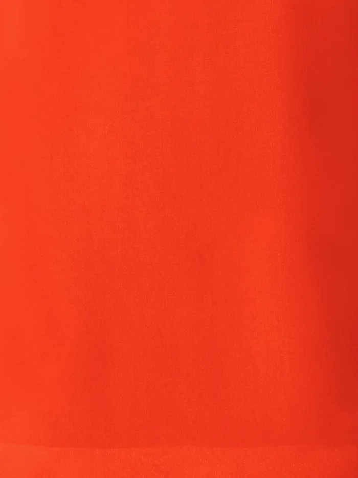 Silk Crpe Shirt Blouse Cadmium Red Women Akris Blouses